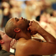Students practice Bikram yoga, also known as hot yoga, with the room heated to about 105 degrees, at London’s City Studio March 13, 2007.
Matt Cardy/Getty Images
